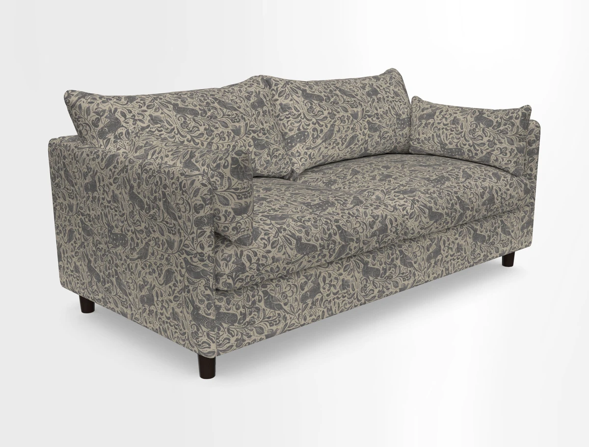 Madehurst 3 Seater Sofa in House Plain Sky. Loose cover option available
