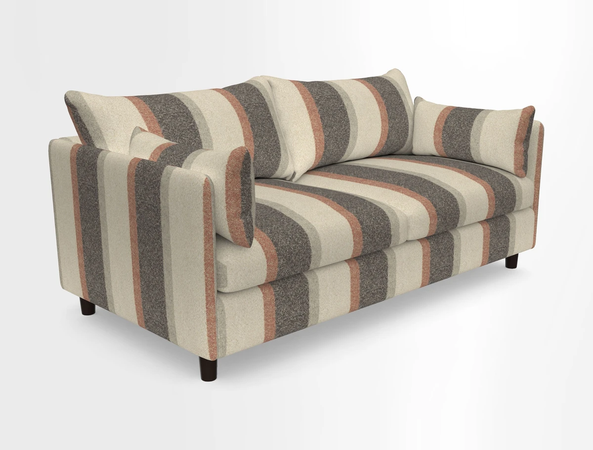Madehurst 3 Seater Sofa in House Plain Sky. Loose cover option available