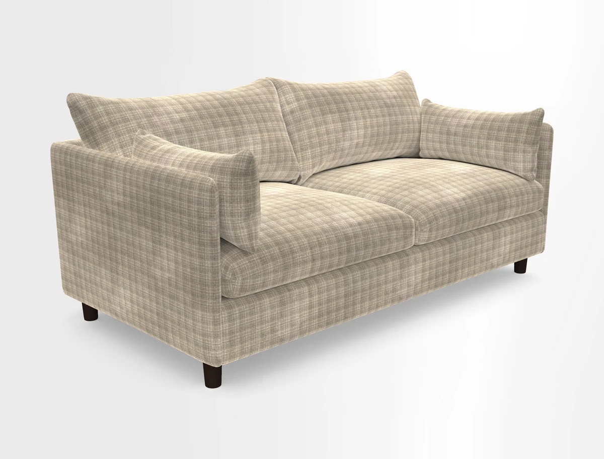 Madehurst 3 Seater Sofa in House Plain Sky. Loose cover option available