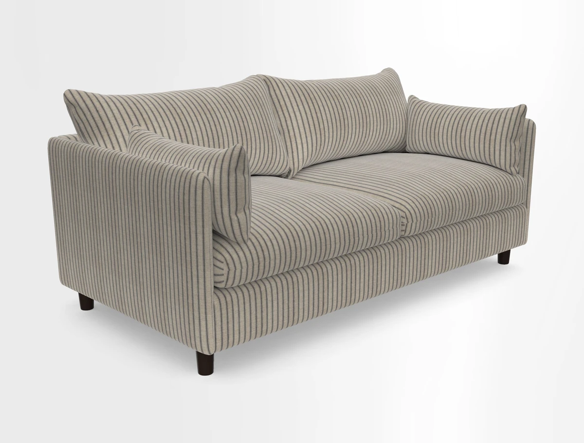 Madehurst 3 Seater Sofa in House Plain Sky. Loose cover option available