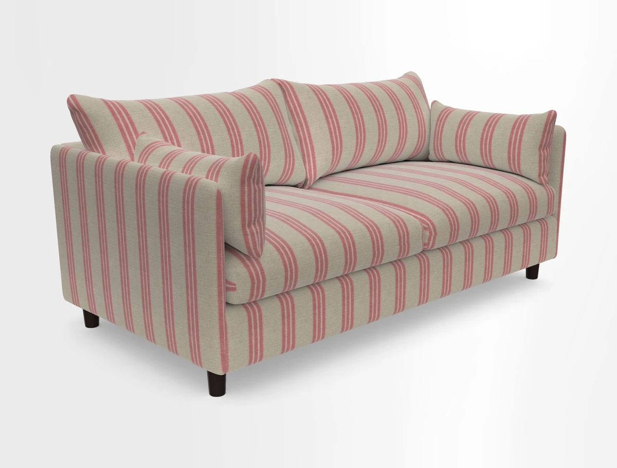 Madehurst 3 Seater Sofa in House Plain Sky. Loose cover option available