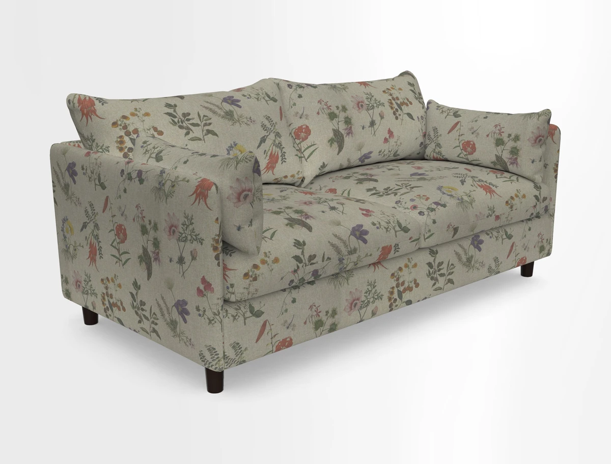 Madehurst 3 Seater Sofa in House Plain Sky. Loose cover option available
