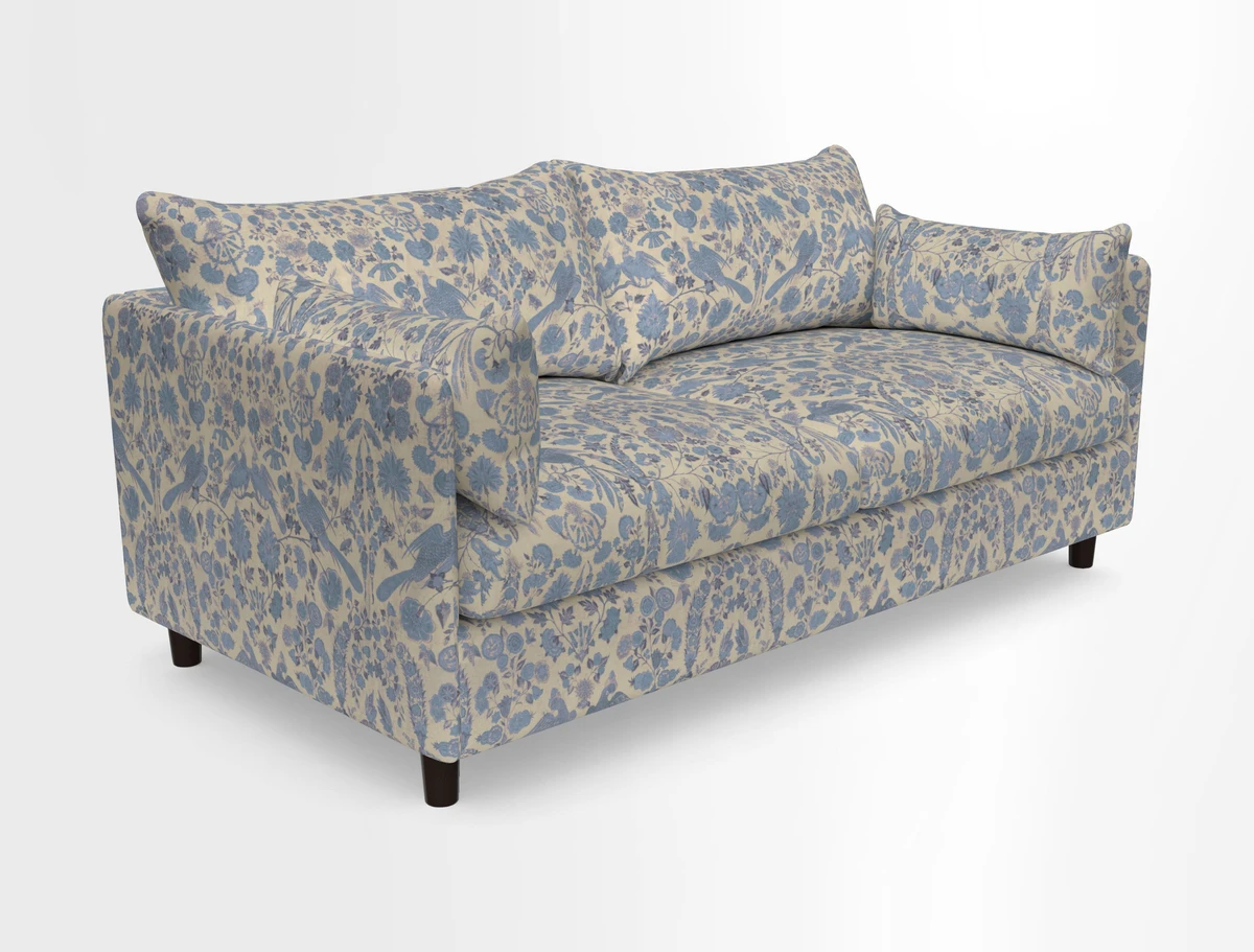 Madehurst 3 Seater Sofa in House Plain Sky. Loose cover option available
