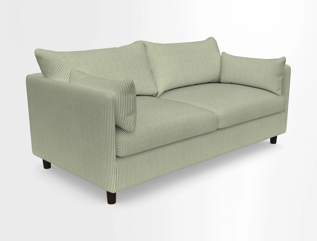 Madehurst 3 Seater Sofa in House Plain Sky. Loose cover option available