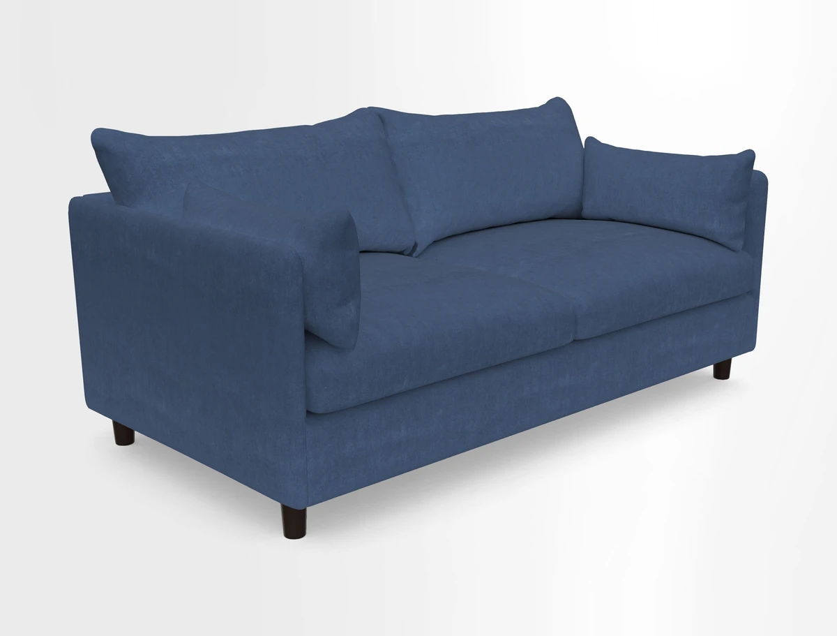 Madehurst 3 Seater Sofa in House Plain Sky. Loose cover option available