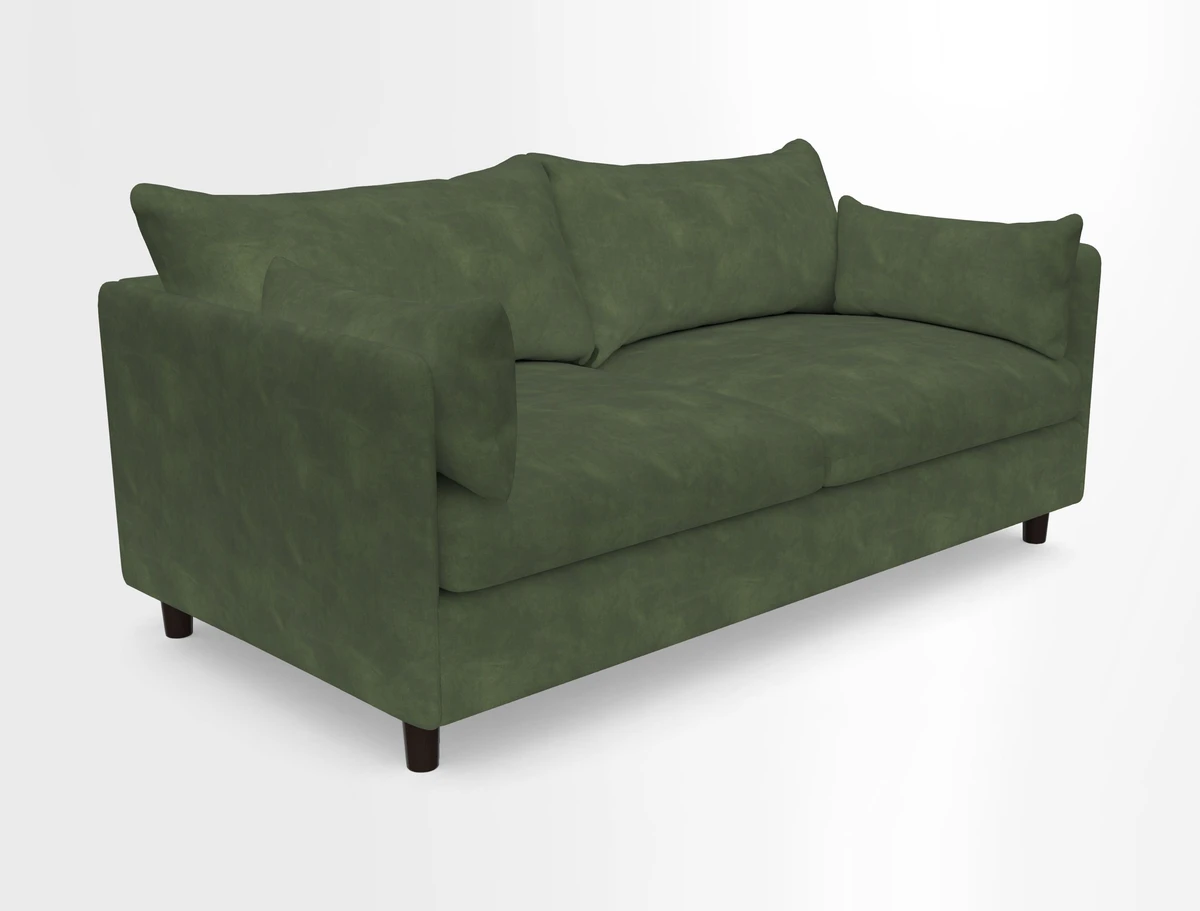 Madehurst 3 Seater Sofa in House Plain Sky. Loose cover option available