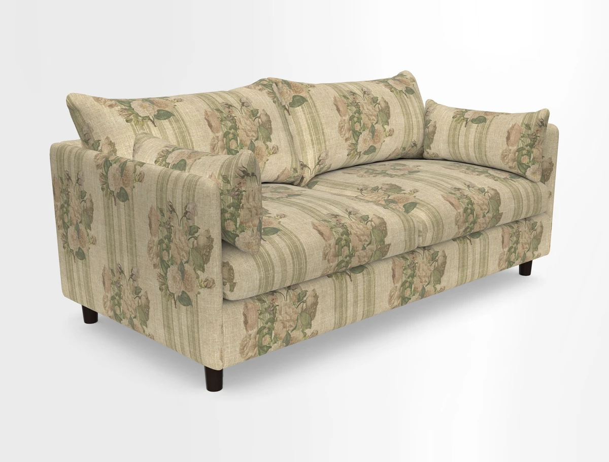 Madehurst 3 Seater Sofa in House Plain Sky. Loose cover option available