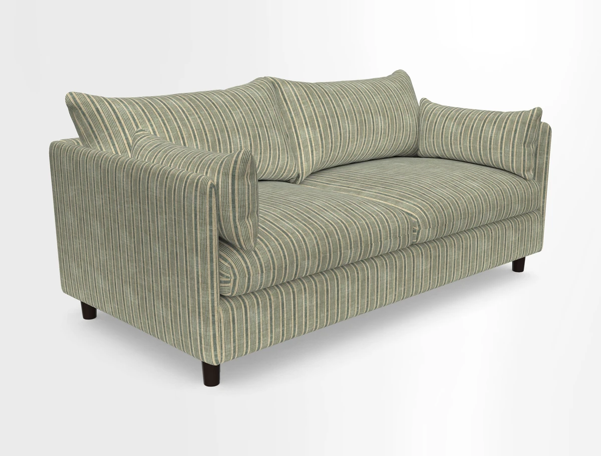 Madehurst 3 Seater Sofa in House Plain Sky. Loose cover option available