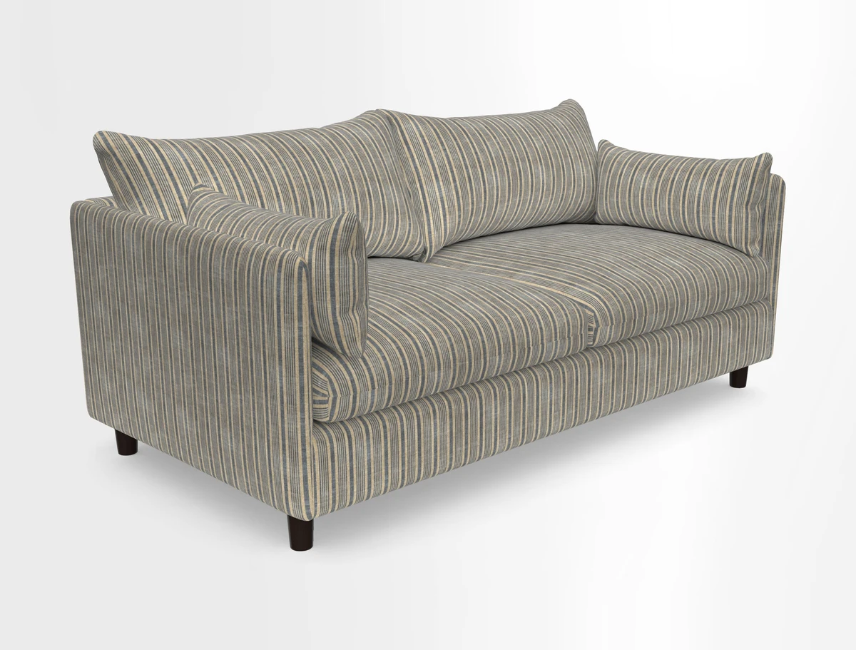 Madehurst 3 Seater Sofa in House Plain Sky. Loose cover option available