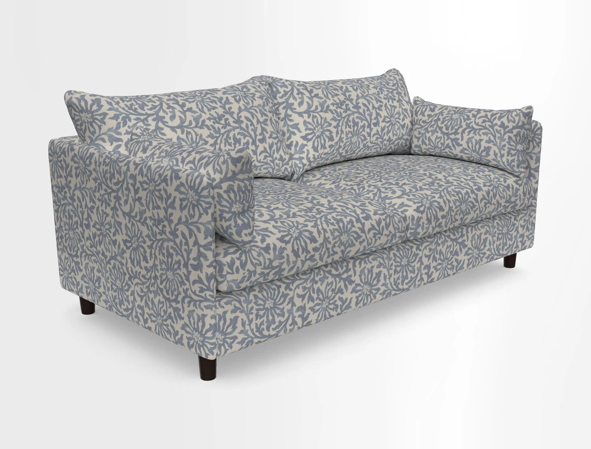 Madehurst 3 Seater Sofa in House Plain Sky. Loose cover option available