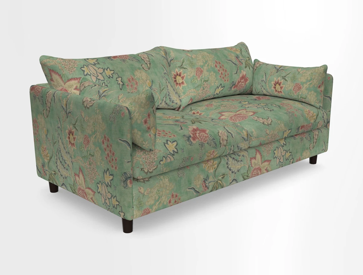 Madehurst 3 Seater Sofa in House Plain Sky. Loose cover option available