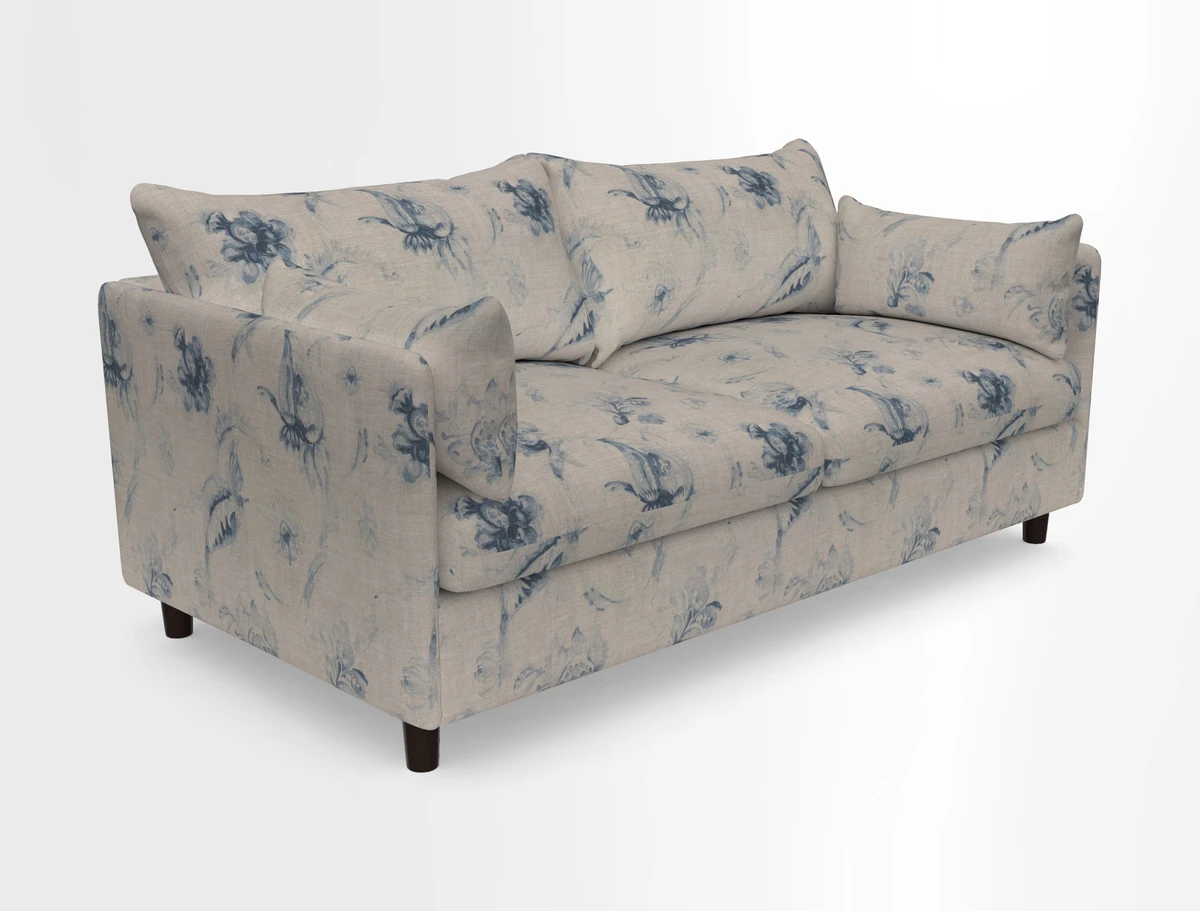 Madehurst 3 Seater Sofa in House Plain Sky. Loose cover option available