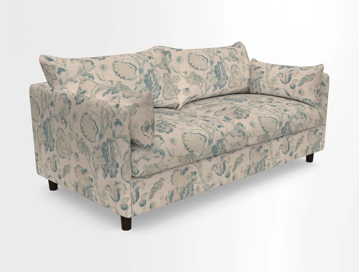 Madehurst 3 Seater Sofa in House Plain Sky. Loose cover option available