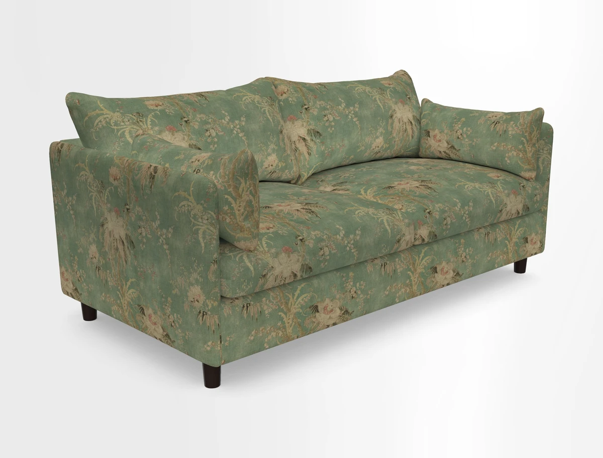 Madehurst 3 Seater Sofa in House Plain Sky. Loose cover option available