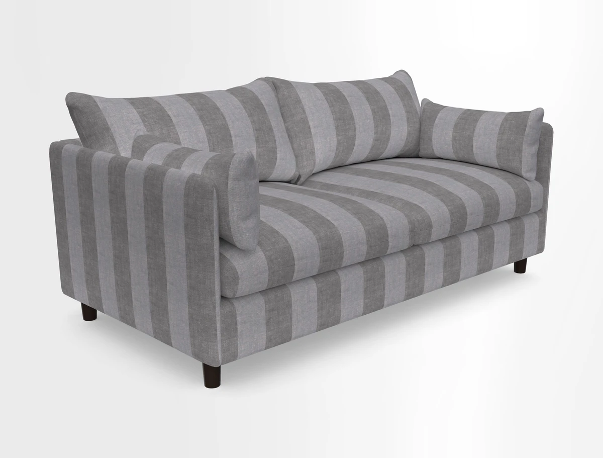 Madehurst 3 Seater Sofa in House Plain Sky. Loose cover option available