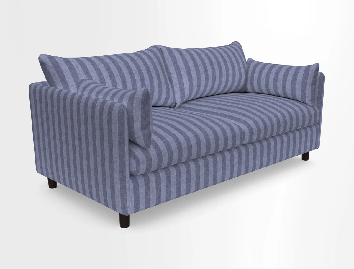 Madehurst 3 Seater Sofa in House Plain Sky. Loose cover option available