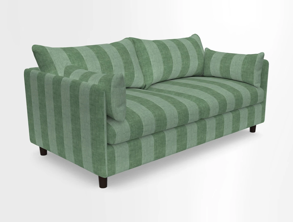 Madehurst 3 Seater Sofa in House Plain Sky. Loose cover option available