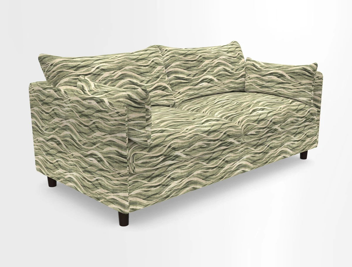 Madehurst 3 Seater Sofa in House Plain Sky. Loose cover option available