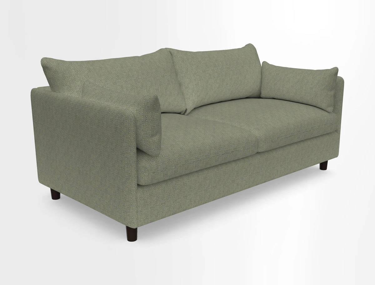 Madehurst 3 Seater Sofa in House Plain Sky. Loose cover option available