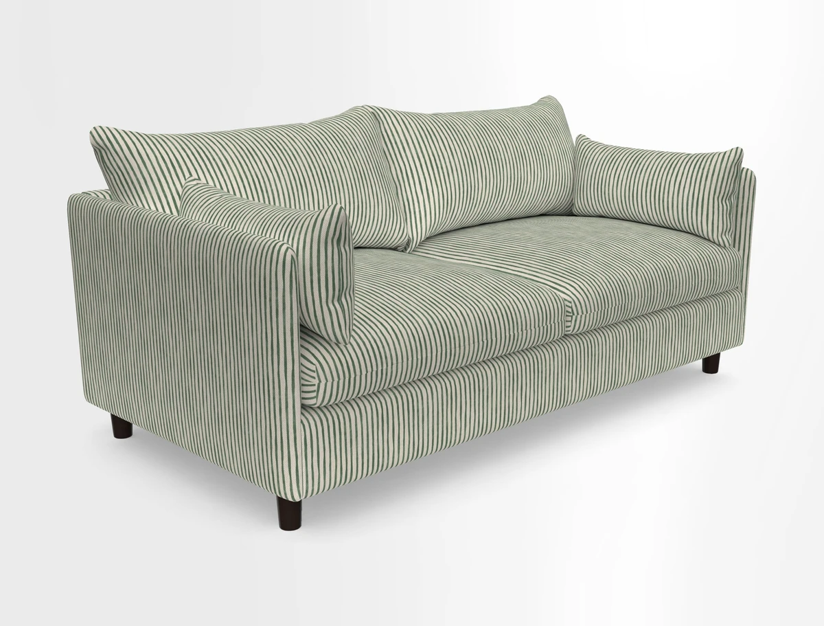 Madehurst 3 Seater Sofa in House Plain Sky. Loose cover option available
