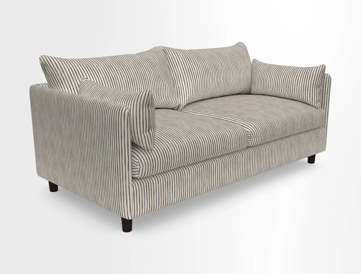Madehurst 3 Seater Sofa in House Plain Sky. Loose cover option available