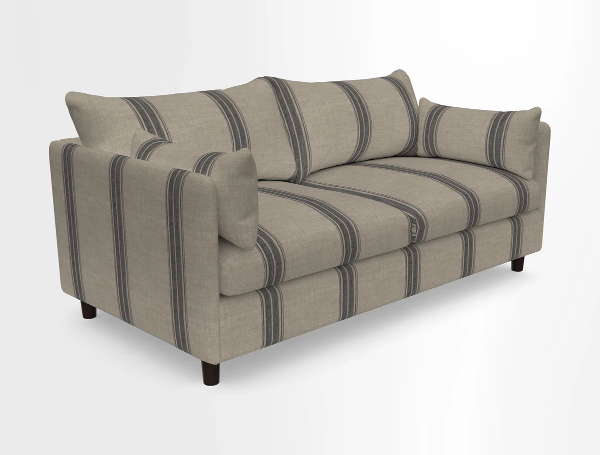 Madehurst 3 Seater Sofa in House Plain Sky. Loose cover option available