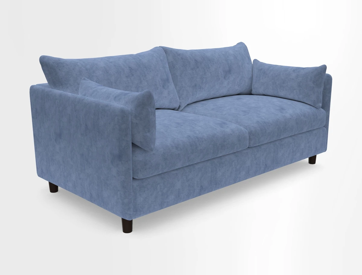 Madehurst 3 Seater Sofa in House Plain Sky. Loose cover option available
