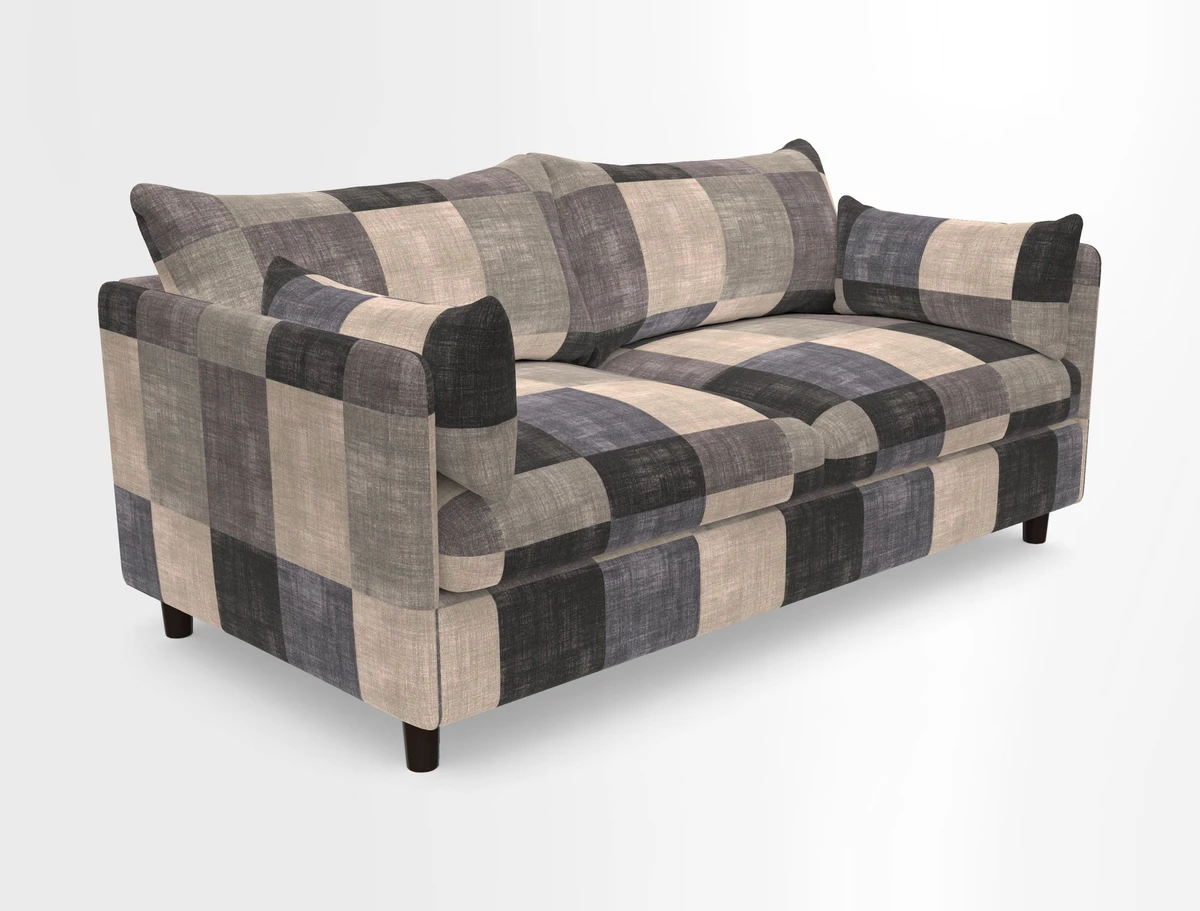 Madehurst 3 Seater Sofa in House Plain Sky. Loose cover option available