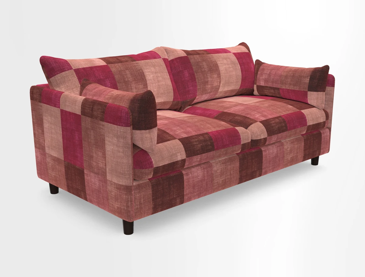 Madehurst 3 Seater Sofa in House Plain Sky. Loose cover option available
