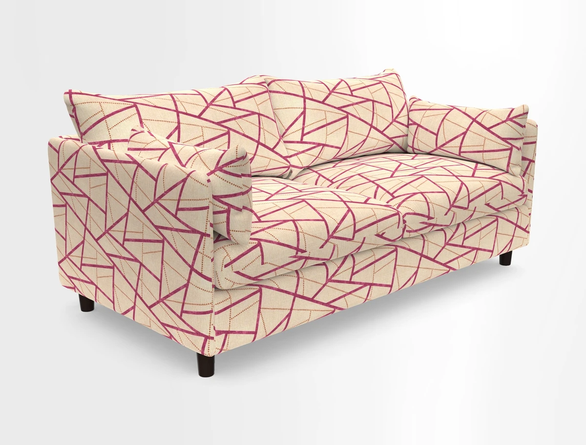 Madehurst 3 Seater Sofa in House Plain Sky. Loose cover option available