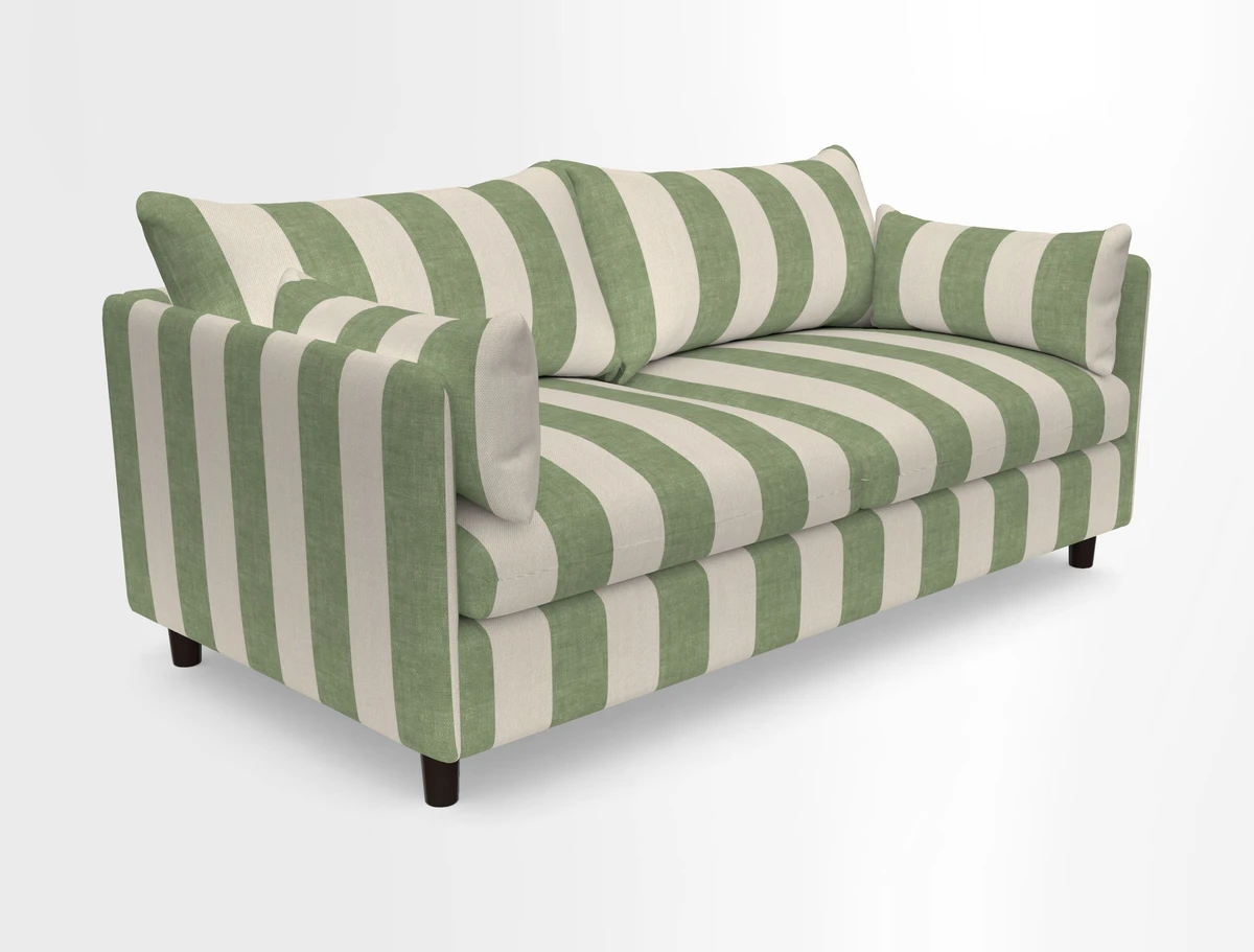 Madehurst 3 Seater Sofa in House Plain Sky. Loose cover option available