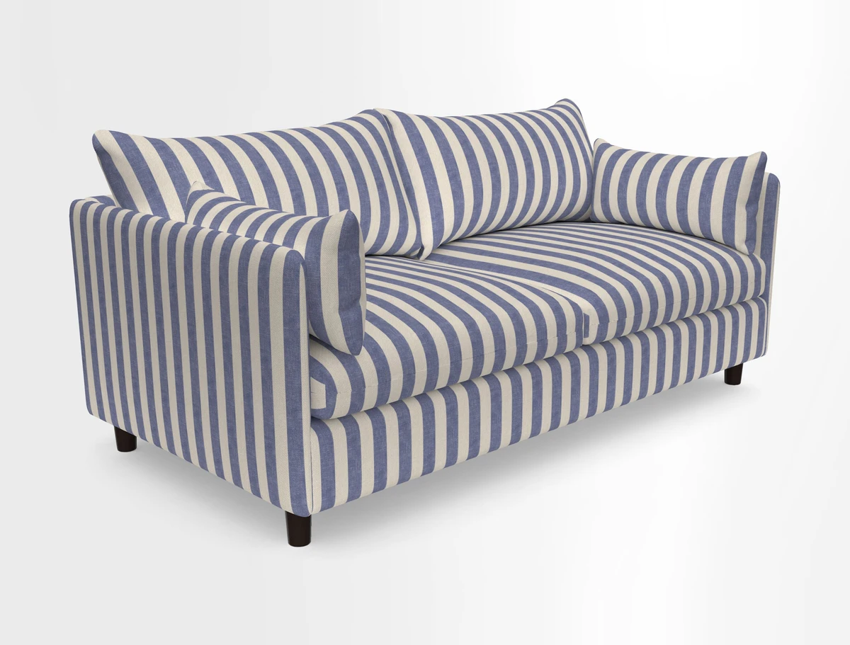 Madehurst 3 Seater Sofa in House Plain Sky. Loose cover option available