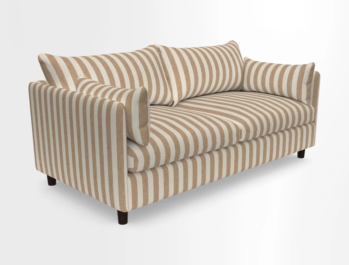Madehurst 3 Seater Sofa in House Plain Sky. Loose cover option available