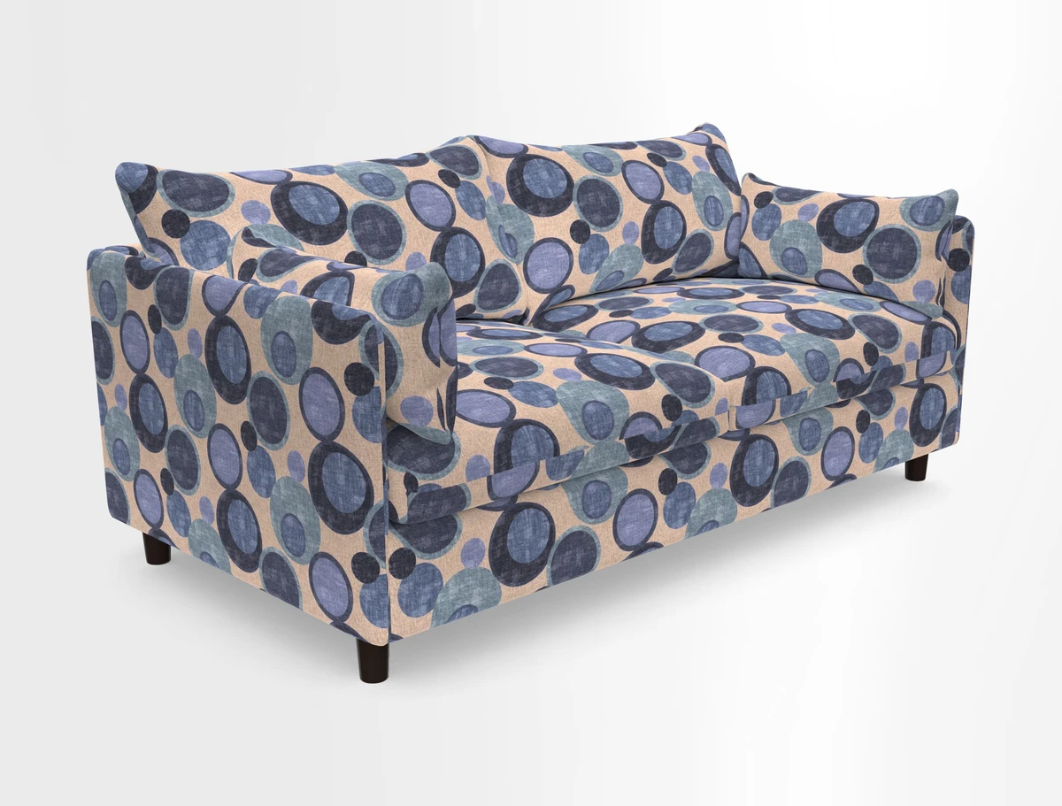 Madehurst 3 Seater Sofa in House Plain Sky. Loose cover option available
