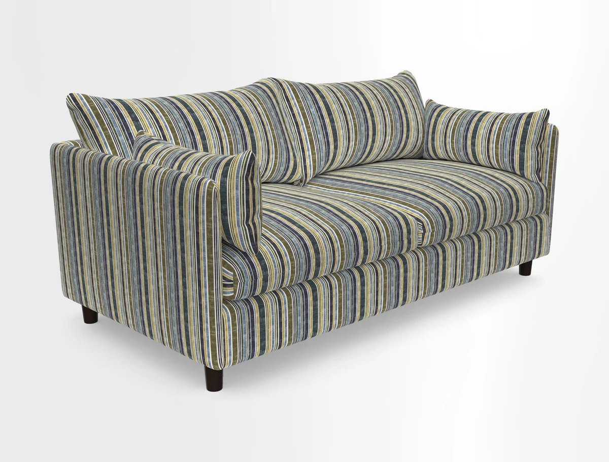 Madehurst 3 Seater Sofa in House Plain Sky. Loose cover option available