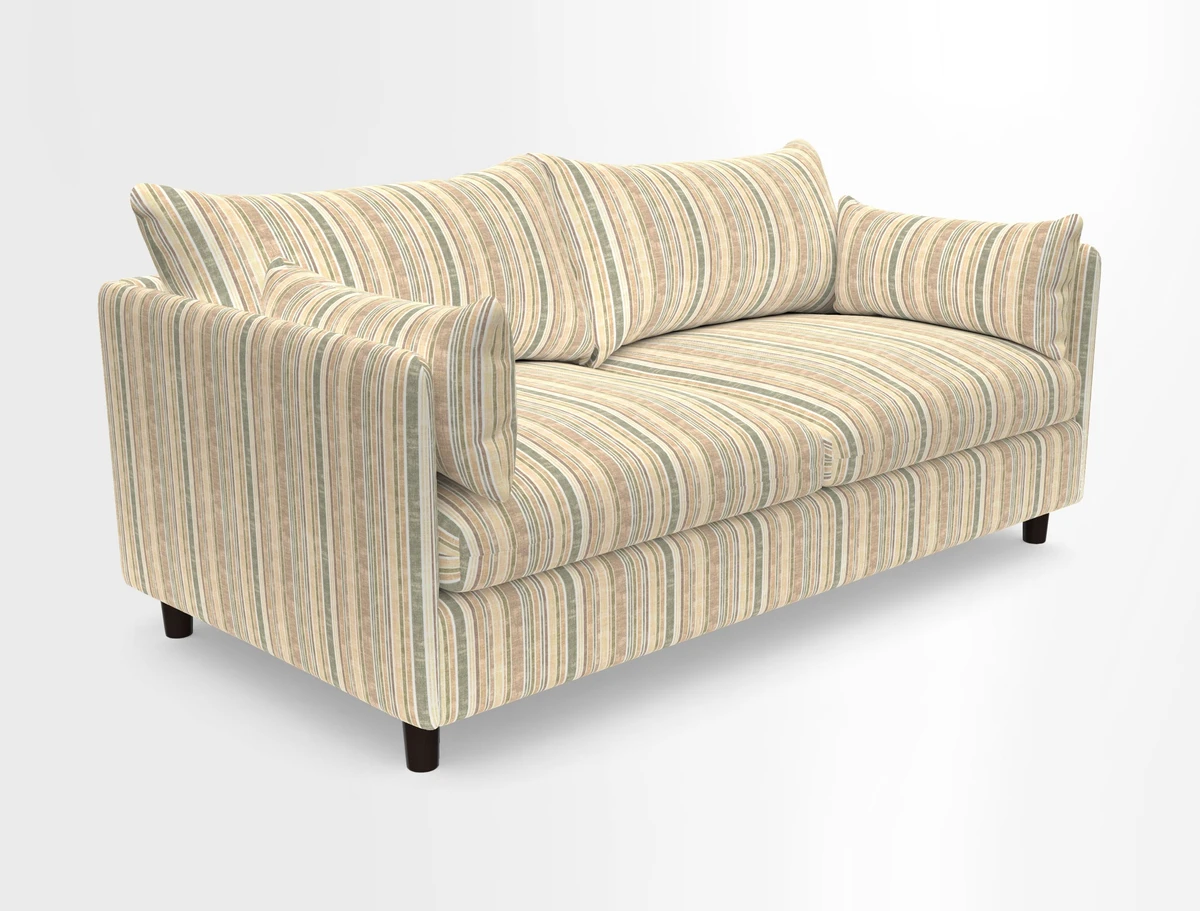 Madehurst 3 Seater Sofa in House Plain Sky. Loose cover option available