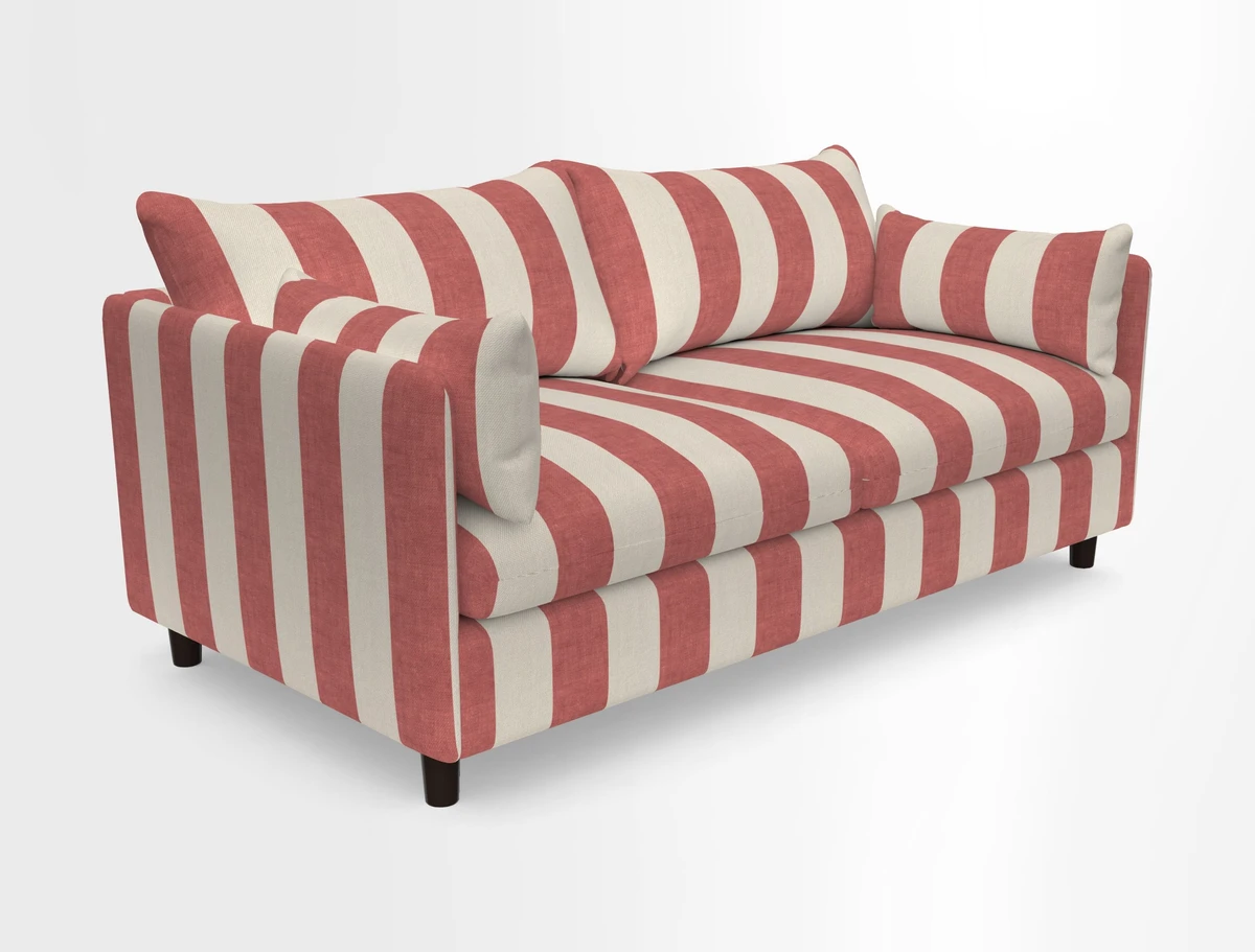 Madehurst 3 Seater Sofa in House Plain Sky. Loose cover option available