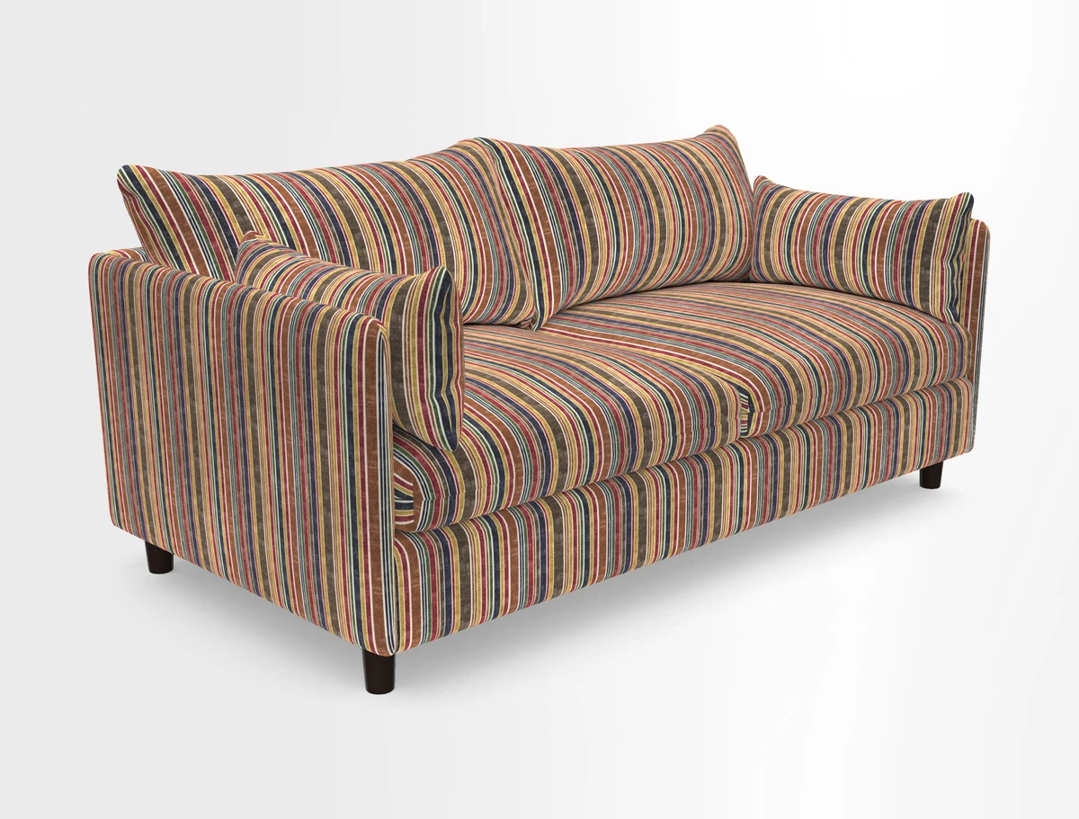 Madehurst 3 Seater Sofa in House Plain Sky. Loose cover option available