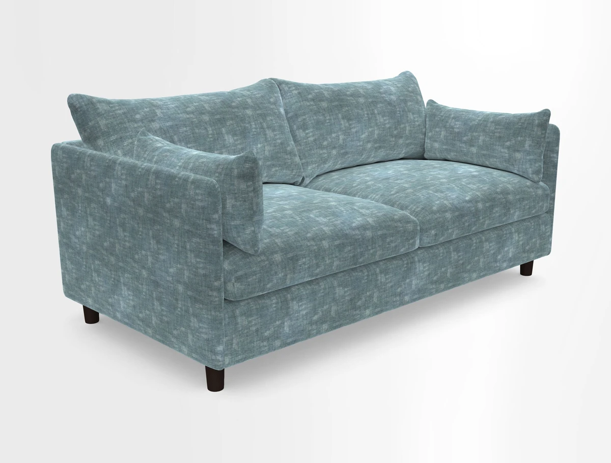 Madehurst 3 Seater Sofa in House Plain Sky. Loose cover option available