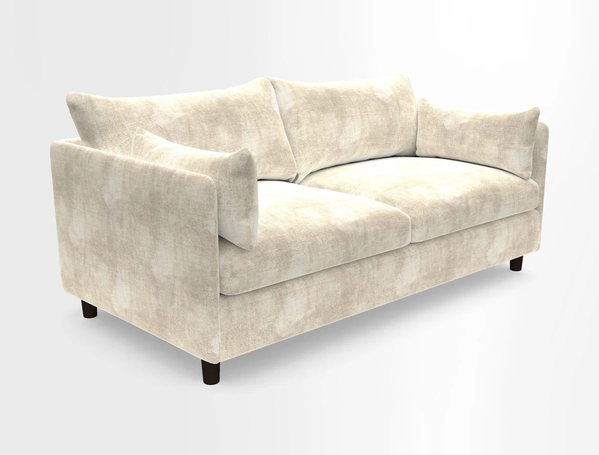 Madehurst 3 Seater Sofa in House Plain Sky. Loose cover option available