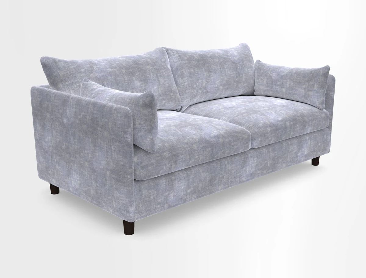 Madehurst 3 Seater Sofa in House Plain Sky. Loose cover option available