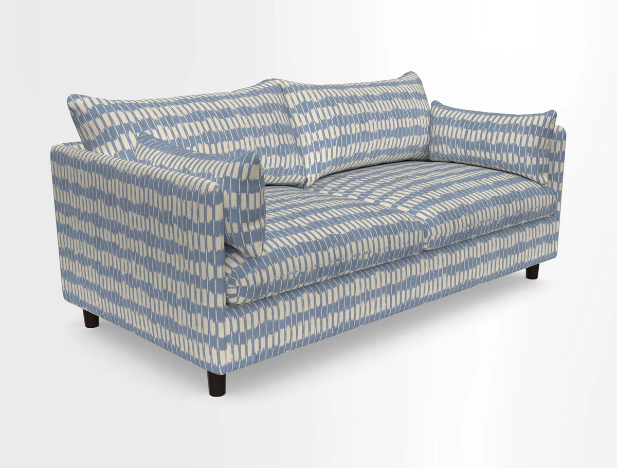 Madehurst 3 Seater Sofa in House Plain Sky. Loose cover option available
