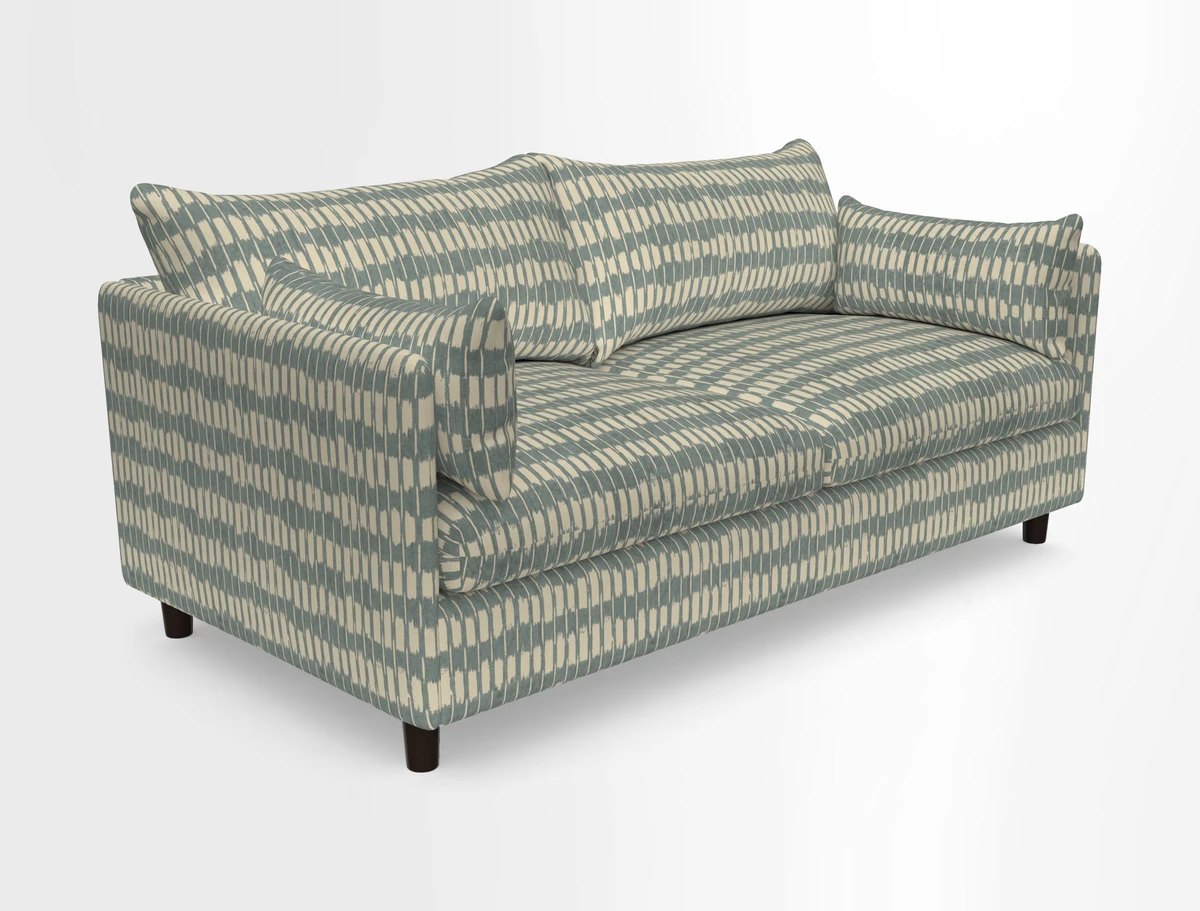 Madehurst 3 Seater Sofa in House Plain Sky. Loose cover option available