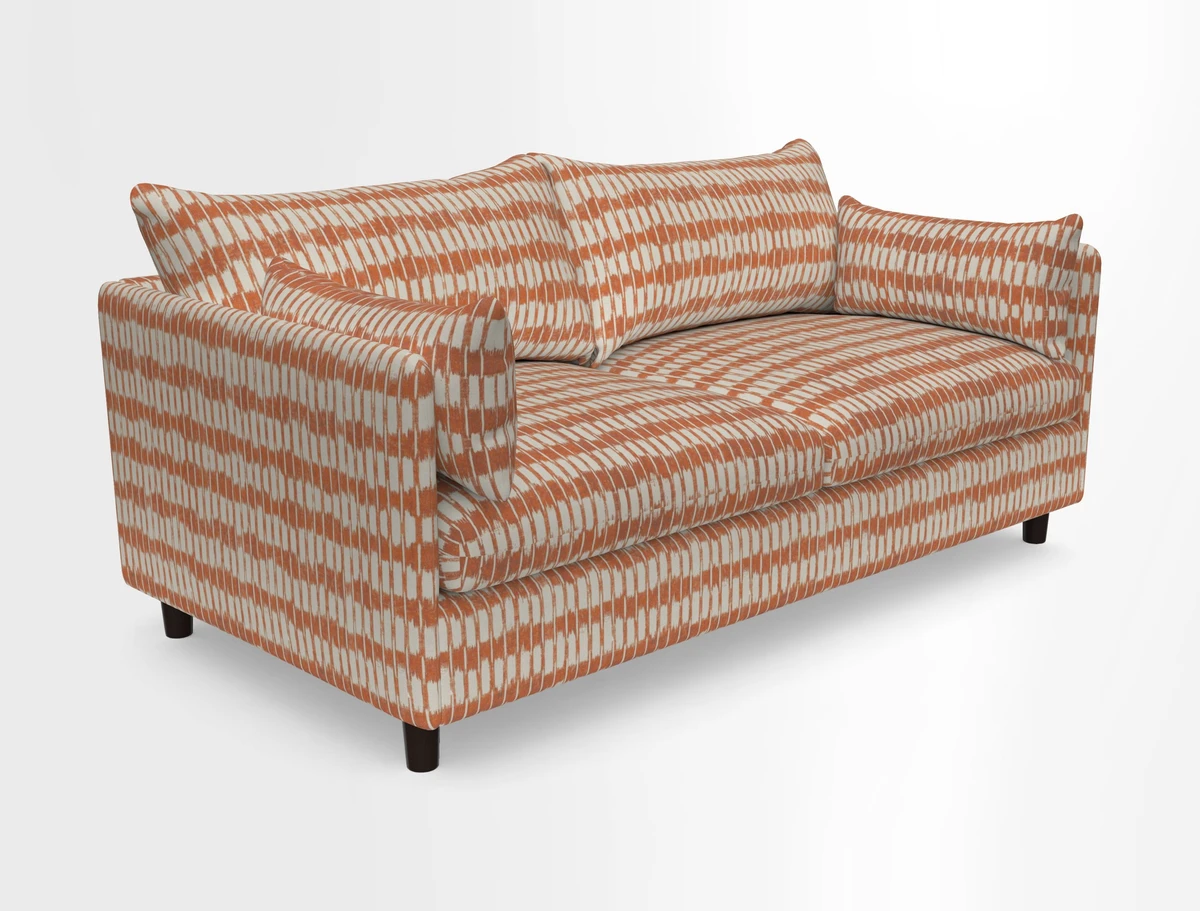 Madehurst 3 Seater Sofa in House Plain Sky. Loose cover option available