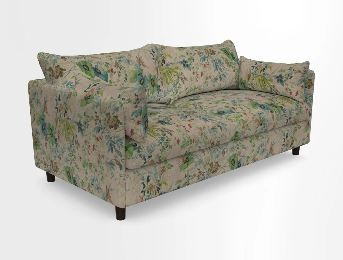 Madehurst 3 Seater Sofa in House Plain Sky. Loose cover option available