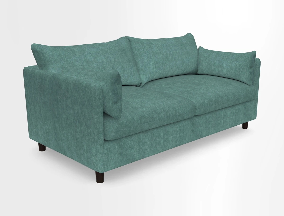 Madehurst 3 Seater Sofa in House Plain Sky. Loose cover option available