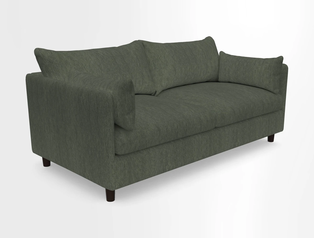 Madehurst 3 Seater Sofa in House Plain Sky. Loose cover option available