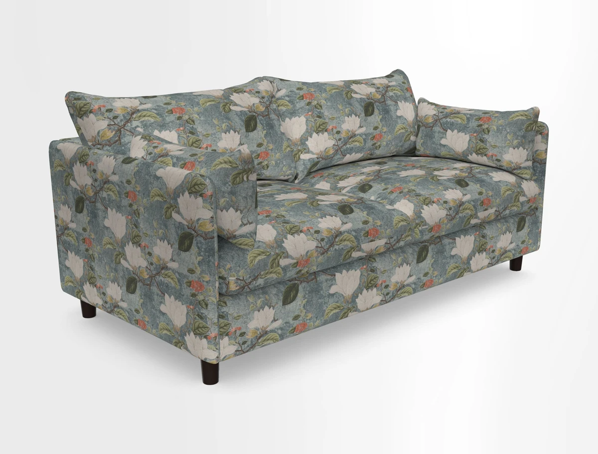 Madehurst 3 Seater Sofa in House Plain Sky. Loose cover option available