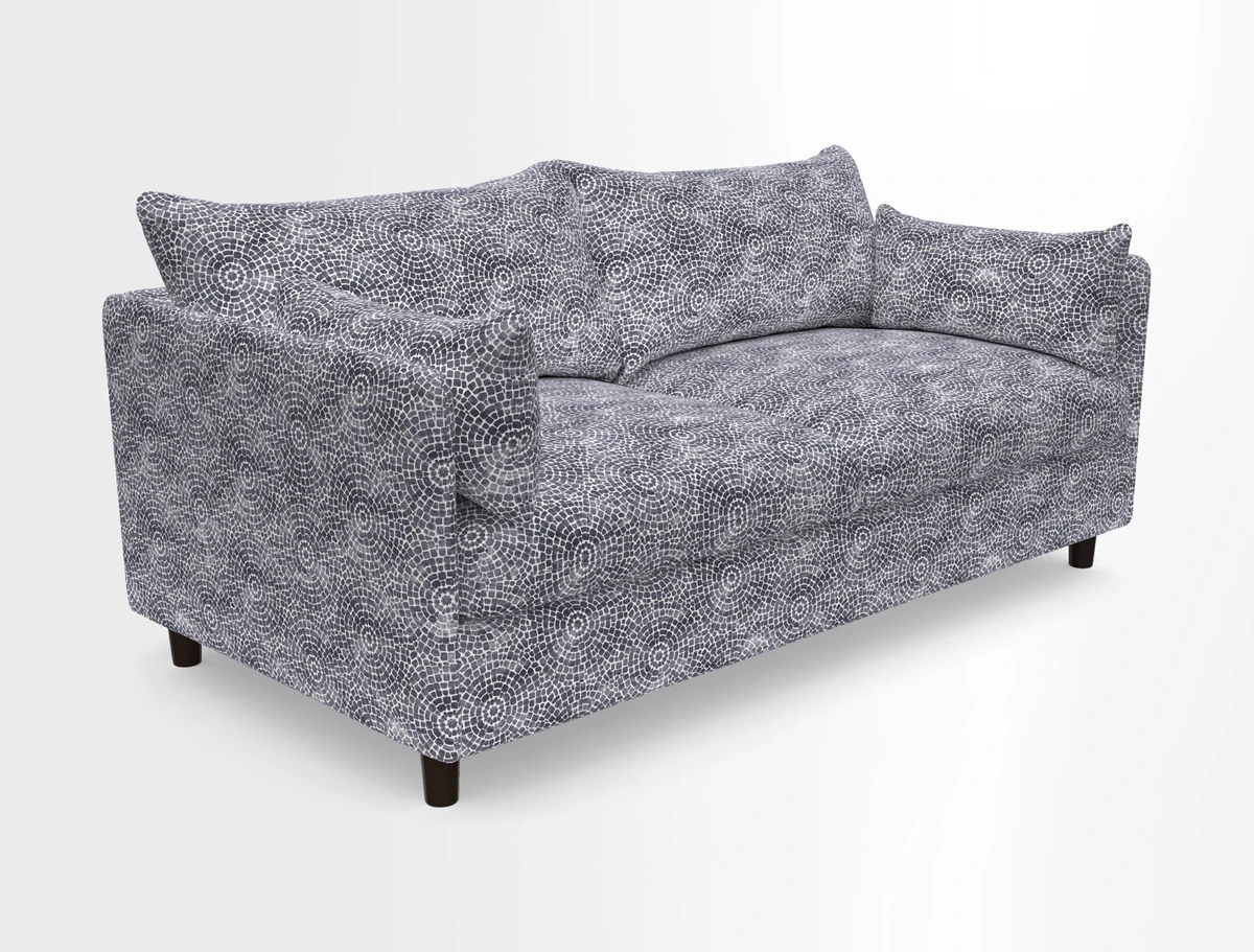 Madehurst 3 Seater Sofa in House Plain Sky. Loose cover option available