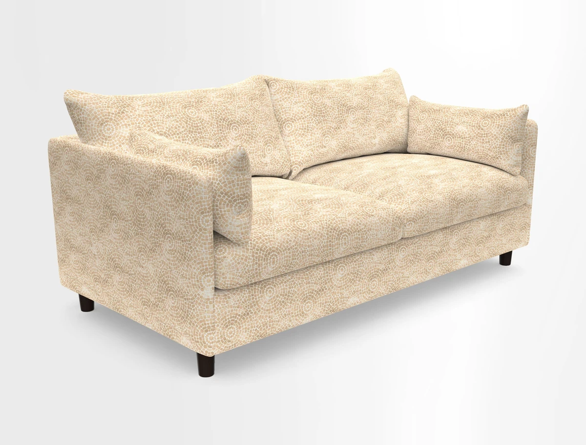 Madehurst 3 Seater Sofa in House Plain Sky. Loose cover option available